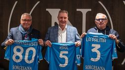 FOTO Napoli-Torino, tre legende presenti ieri al Maradona: lo scatto social