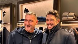 Totti e James Franco: l’incontro speciale nel cuore di Roma per… la moda