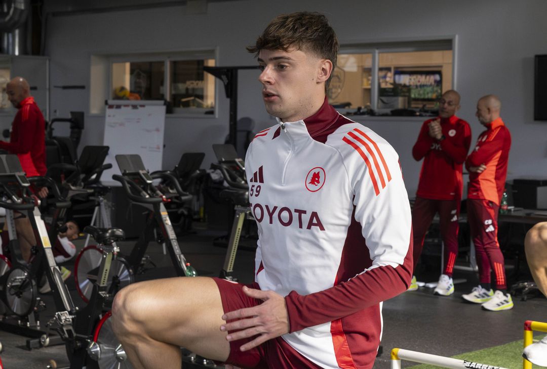 Roma, lavoro in palestra verso il Lecce – FOTO GALLERY - immagine 14