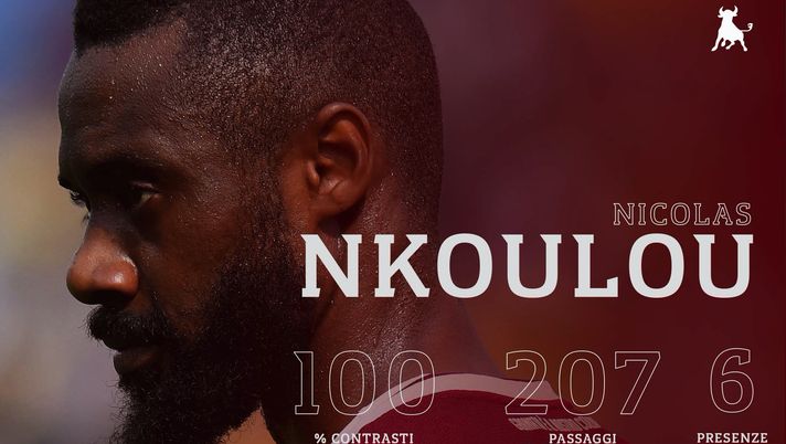 Toro in numeri: per Nkoulou metà delle partite. E nessun contrasto perso - immagine 1