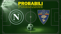 Napoli-Lecce, le probabili formazioni: torna Meret, due cambi per Conte. Emergenza Gotti