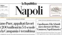 LA PRIMA PAGINA DE LA REPUBBLICA NAPOLI: “Mazzarri-Ranieri, sfida in panchina con 40mila tifosi”