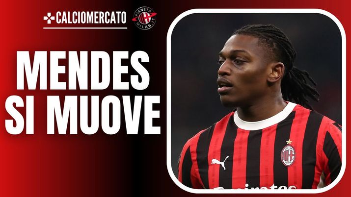 Rafael Leao AC Milan Milan-Lazio 1-2 Serie A 2024-2025