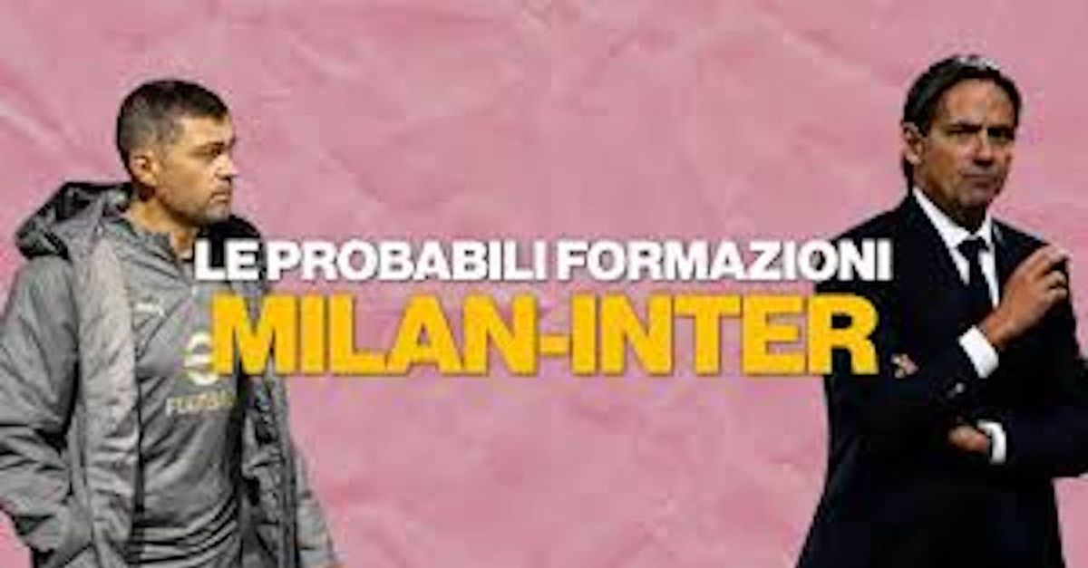 Derby Milan Inter, le probabili formazioni di Conceicao e Inzaghi | VIDEO