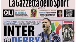 PRIMA PAGINA GAZZETTA DELLO SPORT OGGI: “Napoli che guaio, Conte perde Anguissa”
