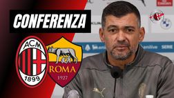 Milan-Roma, Conceicao: “Il 4-4-2 mi piace, ma serve equilibrio”