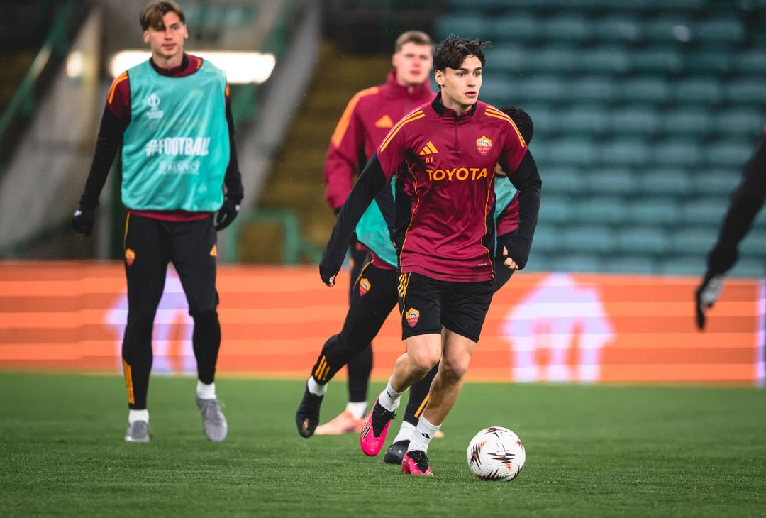 Glasgow, la rifinitura alla vigilia di Celtic-Roma – FOTO GALLERY - immagine 25