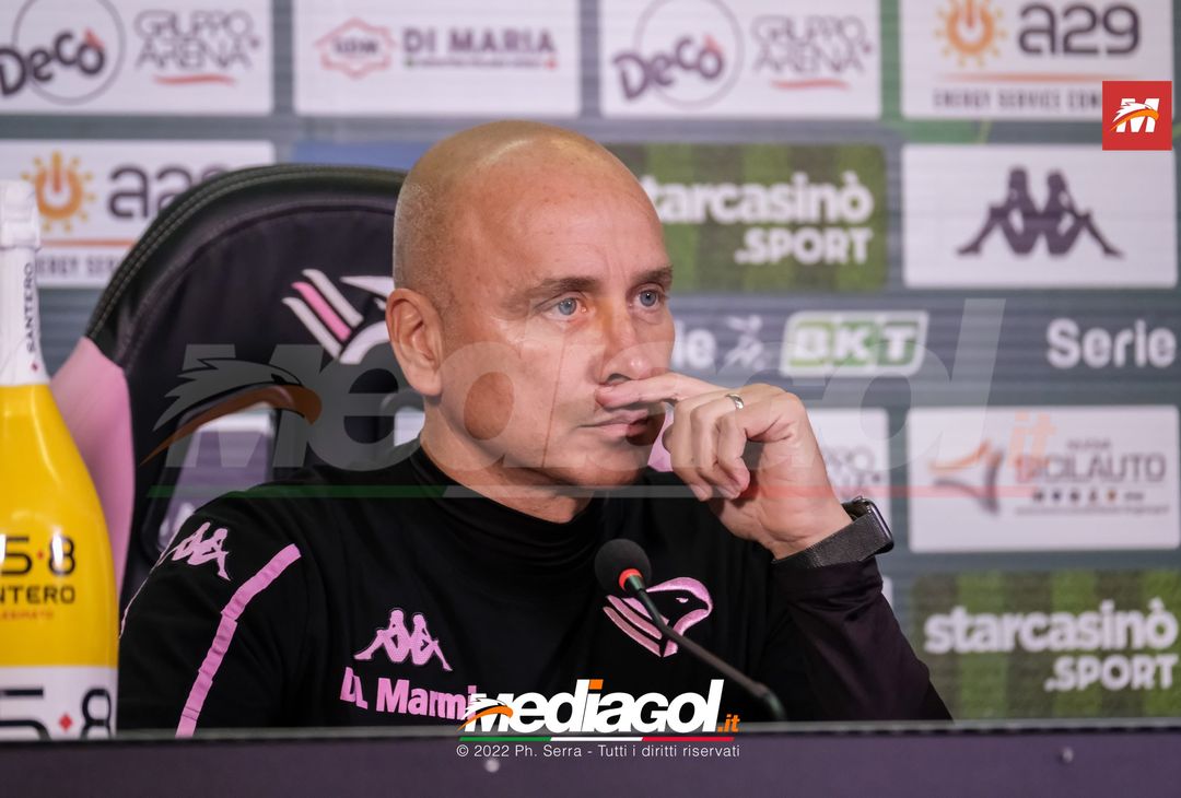 FOTO PALERMO, verso il Benevento: Mister Corini in conferenza stampa (Gallery) - immagine 8