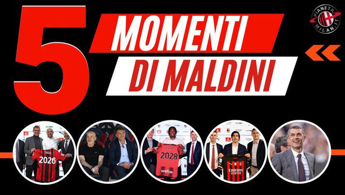 Paolo Maldini e i 5 momenti top da dirigente del Milan
