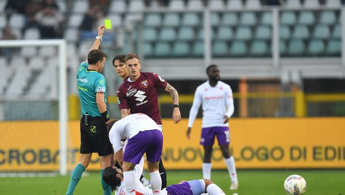 Torino-Fiorentina 0-1, il tabellino: tre ammoniti nel match, due sono granata - immagine 1