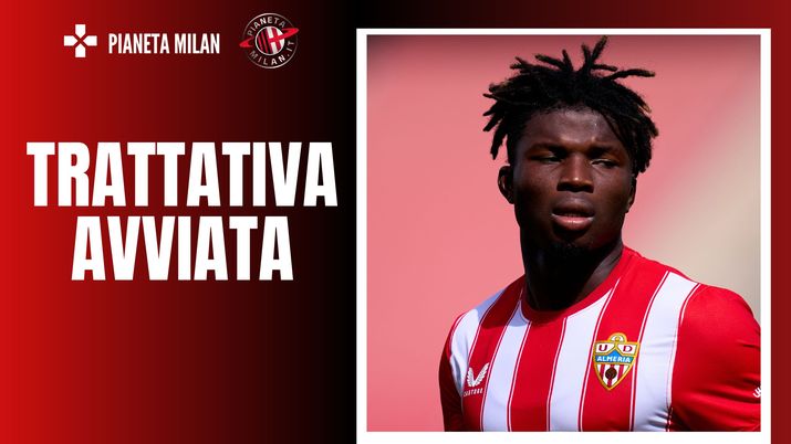 El Bilal Toure, attaccante dell'ALmeria (getty images)