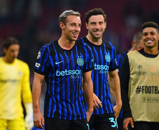 Sky – Minutaggi Inter, sorpresa De Vrij, in linea Carlos Augusto. Sprofondano in tre- immagine 3