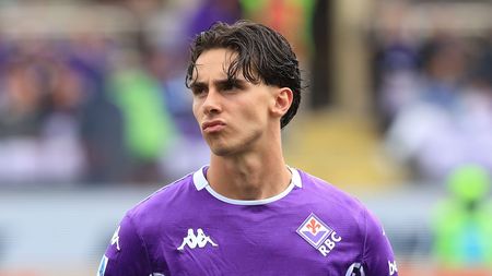 FLORENCE, ITALY - MAY 10: Riccardo Braschi of ACF Fiorentina looks on during the Serie A match between ACF Fiorentina and Genoa CFC at Artemio Franchi on May 10, 2026 in Florence, Italy. (Photo by Gabriele Maltinti/Getty Images) Braschi