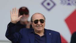 FOTO – Commisso torna al Franchi: il saluto del popolo viola