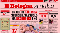 Il Bologna sbanca Reggio: le prime dei giornali