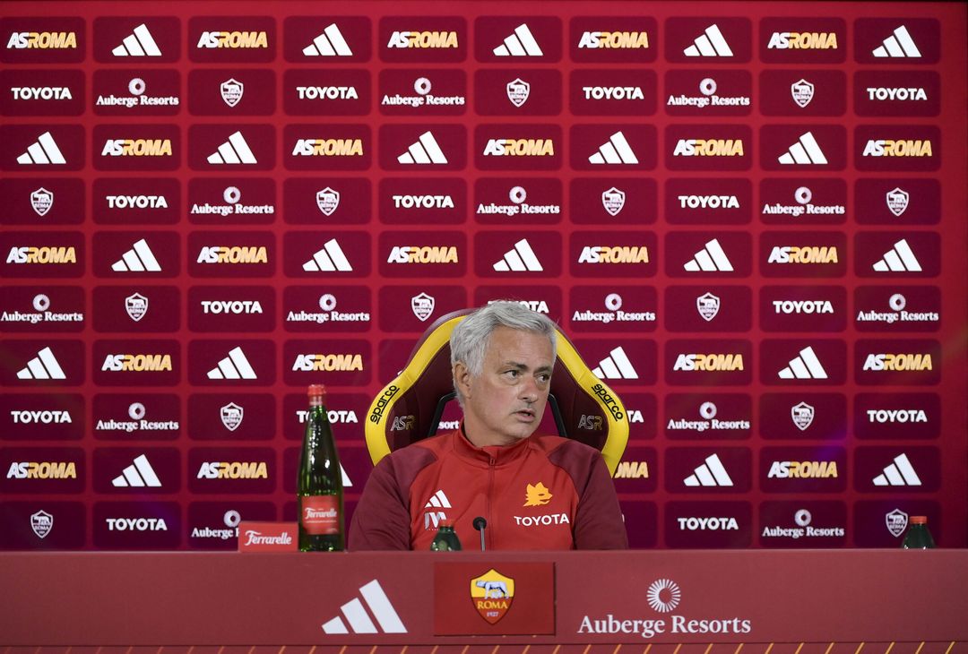 La conferenza stampa di Mourinho alla vigilia del Lecce – FOTO GALLERY - immagine 10