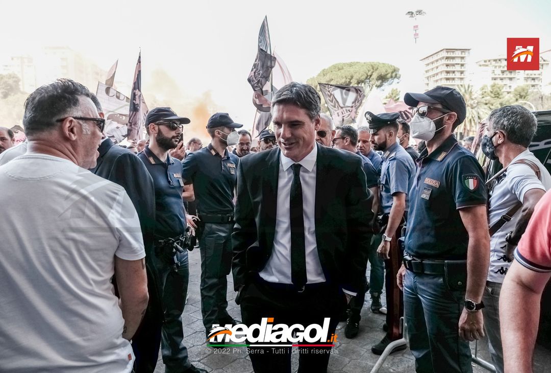 FOTO Palermo, arrivo al Barbera del City Group e conferenza Mirri e Soriano (Gallery) - immagine 48
