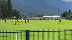VIDEO Torino-Modena a Pinzolo. Riscaldamento delle due squadre prima dell’amichevole