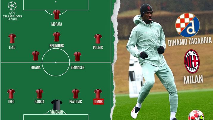 Milan a Zagabria, Tomori a destra: come nel finale di Verona  Milan a Zagabria, Tomori a destra: come nel finale di Verona - immagine 1