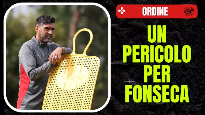 Paulo Fonseca AC Milan allenamento Milanello