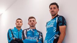 GALLERY Il Napoli posa con la nuova Anthem Jacket: le foto dei calciatori
