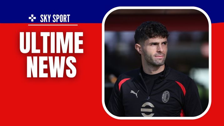 Allenamento a parte a Milanello per Christian Pulisic (attaccante AC Milan) alla vigilia di Milan-Roma (Serie A 2024-2025) | News (Getty Images) Milan-Roma Serie A 2024-2025 allenamento Milanello Pulisic