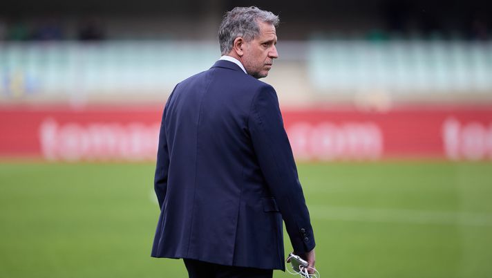 VERONA, ITALY - APRIL 04: Fabio Paratici of Fiorentina looks on prior to the Serie A match between Hellas Verona FC and ACF Fiorentina at Stadio Marcantonio Bentegodi on April 04, 2026 in Verona, Italy. (Photo by Emmanuele Ciancaglini/Getty Images) Paratici: “Brand Como? Bello, ma volete mettere con Firenze? Non scherziamo” - immagine 1