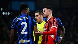 Domenica a San Siro: il primo derby senza le scintille fra Theo e Dumfries