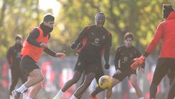 Matteo Gabbia in gruppo: le foto dell’allenamento di oggi