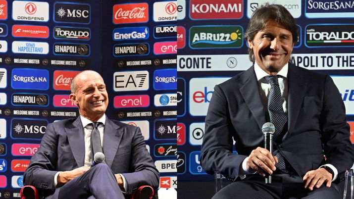 Allegri-Conte, la differenza tra i due è stata evidente già alla presentazione – GdS Allegri-Conte, la differenza tra i due è stata evidente già alla presentazione – GdS - immagine 1