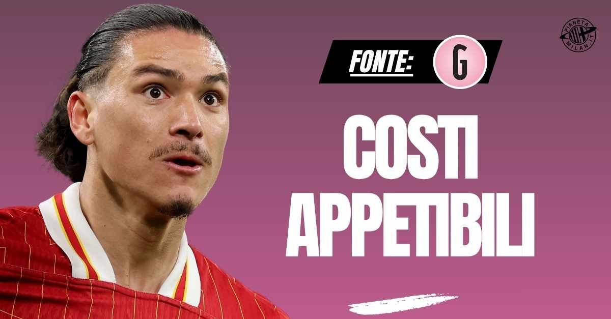 Calciomercato Milan, offerto Nunez in attacco: ingaggio appetibile. E il prezzo … Calciomercato Milan, offerto Nunez in attacco: ingaggio appetibile. E il prezzo …