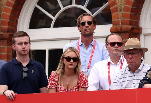 (Photo by Luke Walker/Getty Images for LTA) Peter Crouch