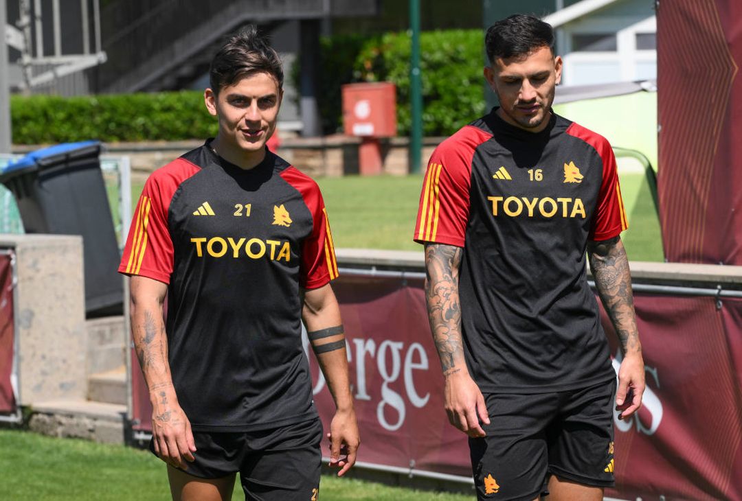Trigoria, l’allenamento della Roma in vista del Genoa – FOTO GALLERY- immagine 1