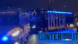 VIDEO FCIN1908 / Inter a cena dopo la vittoria dello scudetto: l’arrivo del pullman
