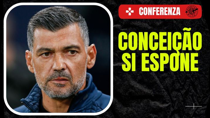 Allenatore AC Milan Sérgio Conceição