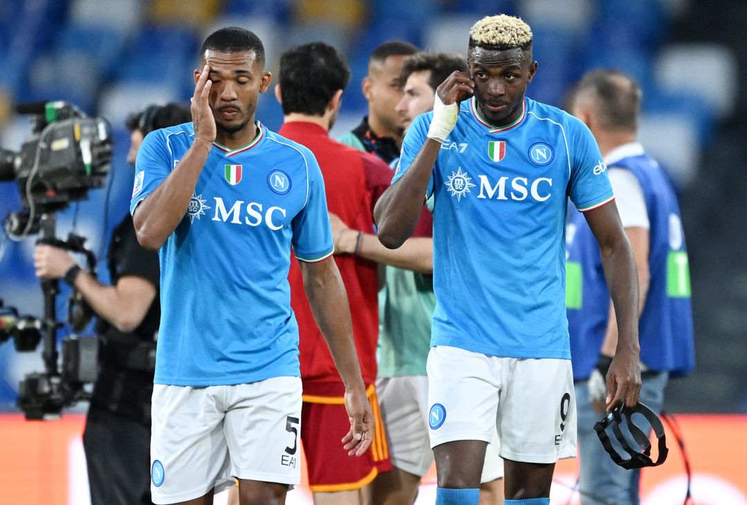 Le immagini di Napoli-Roma 2-2