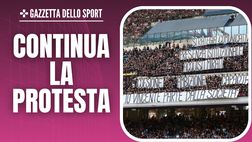 Milan, Curva Sud: protesta dei tifosi anche contro il Cagliari