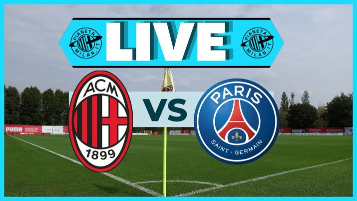 LIVE Milan-PSG Youth League 2023-2024