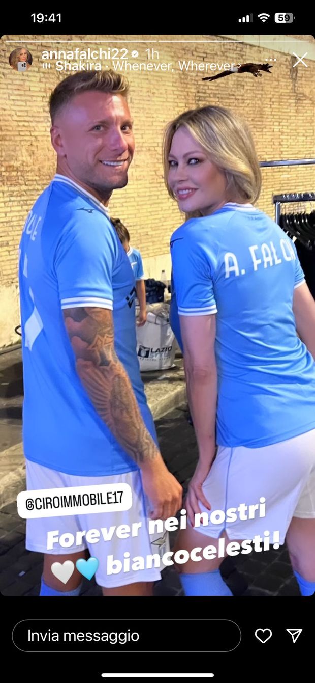 Ciro Immobile lascia la Lazio dopo 8 anni: il commento di Anna Falchi- immagine 3