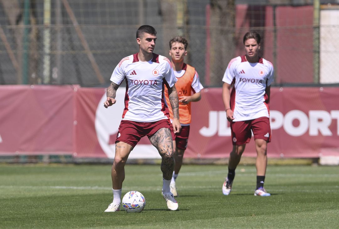Trigoria, l’allenamento in vista di Inter-Roma – FOTO GALLERY - immagine 2