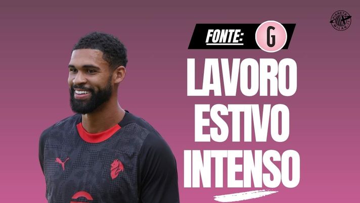 Milan, Loftus-Cheek: lavoro estivo intenso. Nei test atletici ...