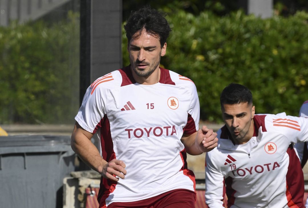 Trigoria, la rifinitura in vista dell’Eintracht Francoforte – FOTO GALLERY - immagine 3