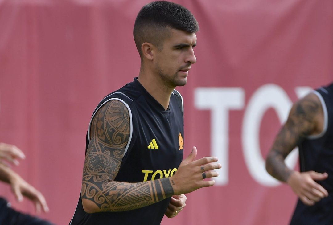 Roma, l’allenamento a Trigoria a due giorni dal big match con il Milan – FOTO GALLERY - immagine 16