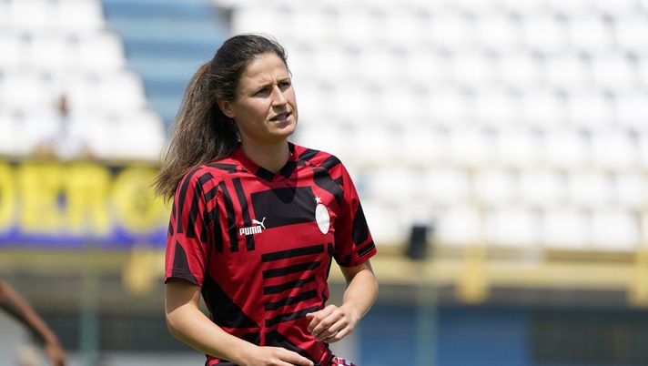 Noemie Carage, ex difensore del Milan Femminile (getty images)