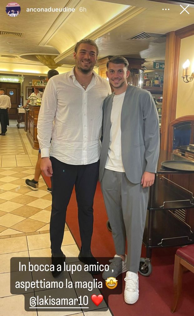 Social / Samardzic saluta Udine: sempre più vicino il trasferimento all’Inter- immagine 2