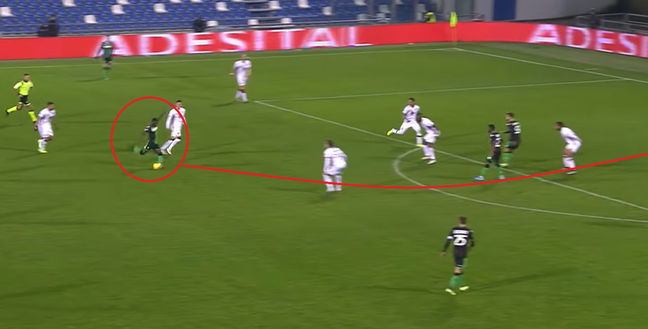 Sassuolo-Torino 2-1, l’analisi dei gol: lo schema funziona, Aina si perde Berardi- immagine 7