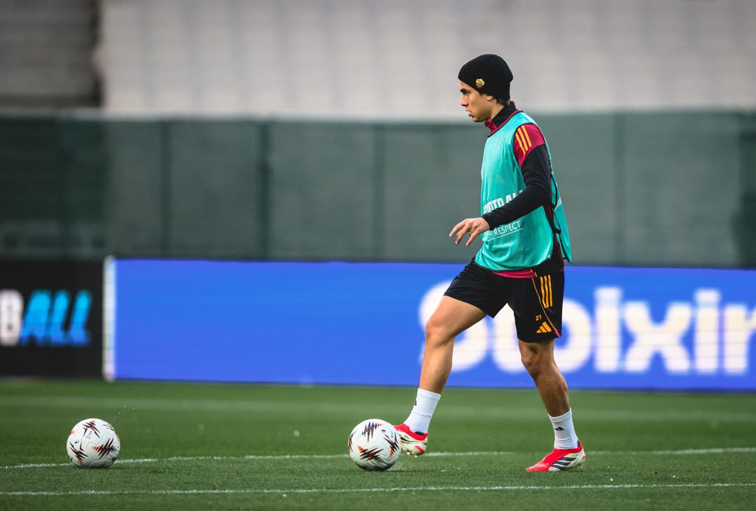 Panathinaikos-Roma, la rifinitura e la conferenza di Gasp e Tsimikas – FOTO GALLERY - immagine 20