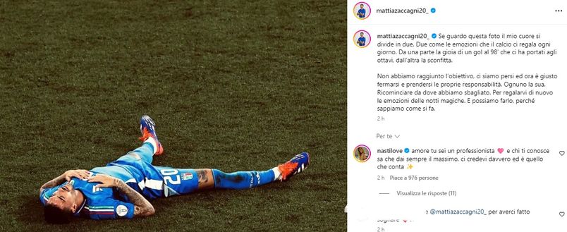 Italia, Zaccagni: “L’emozione del gol al 98′ e poi l’eliminazione. Ricominceremo”- immagine 2