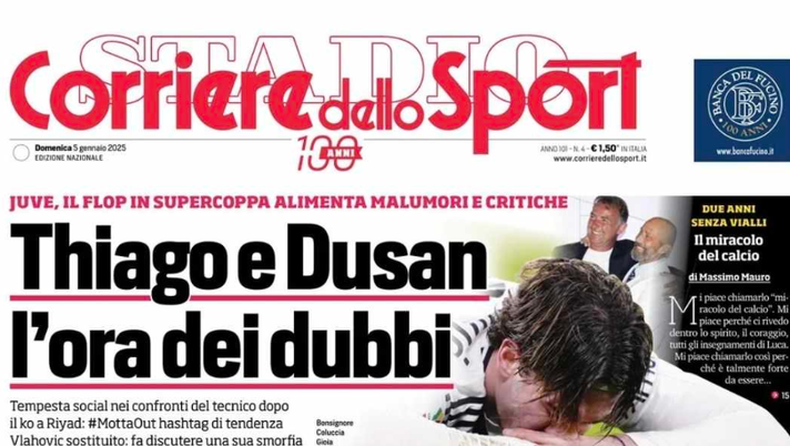 PRIMA PAGINA CORRIERE DELLO SPORT OGGI: “I botti di Conte” - immagine 1