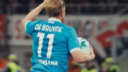 De Bruyne la riapre e riporta il pallone a centrocampo: l’esultanza – IL VIDEO